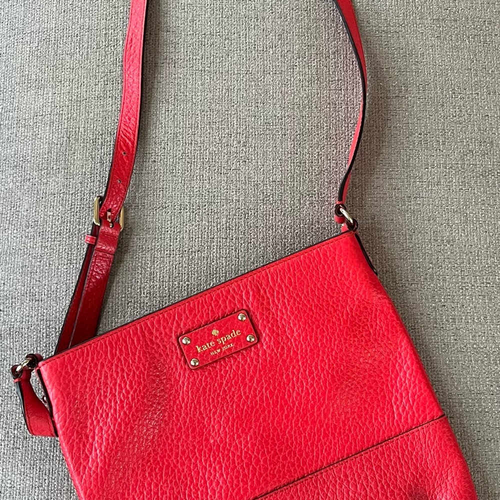 Kate Spade Red Crossbody Bag